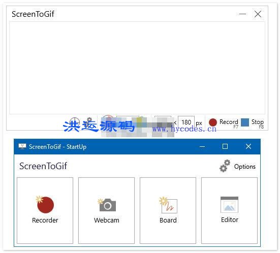 Screen to Gif动画录制软件