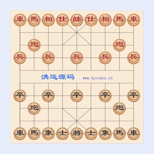HTML5 Canvas中国象棋游戏代码