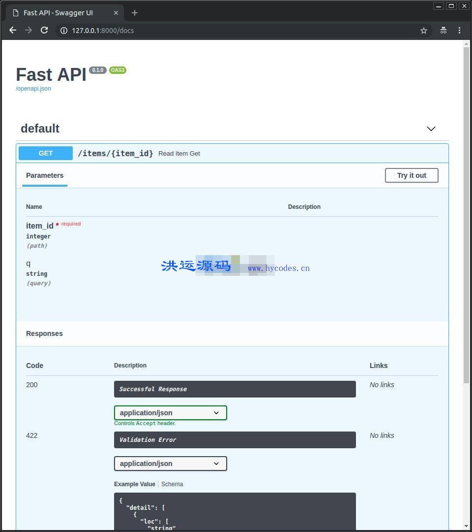 FastAPI高性能Web框架