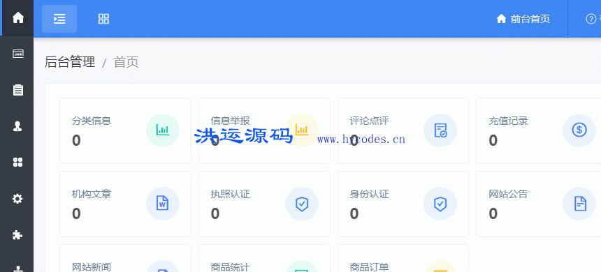 蚂蚁CMS分类信息系统单站版